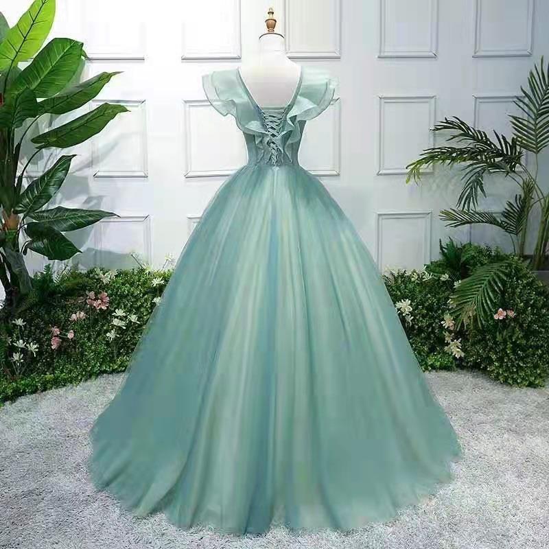 Wedding Dress New Host Performance Student Graduation Dress Puffy Gauze Long Evening Dress