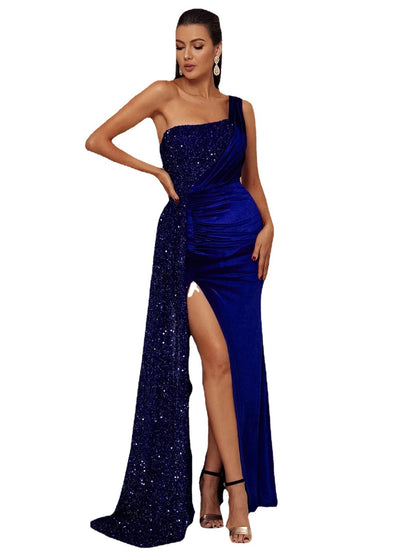 Sequin Maxi Dresses Party Evening Dress Prom Formal Dress