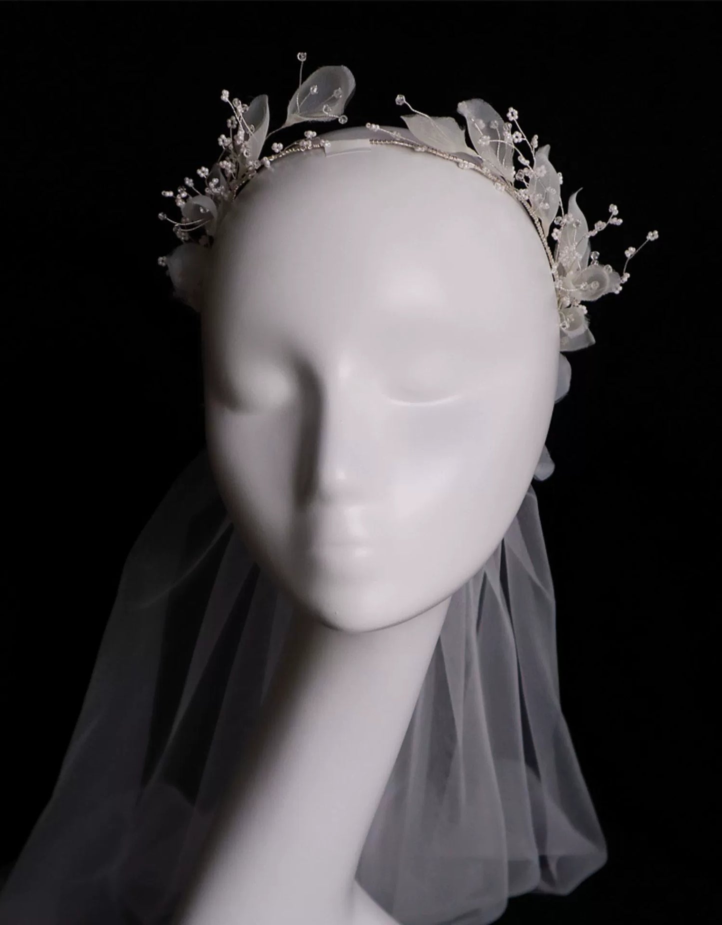 Wreath Veil Bride Wedding Dress Dress Accessories Headpiece